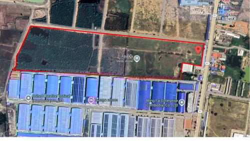 ដីលក់ 10 ហិចតា ស្ថិតនៅផ្លូវ 41 –ឃុំរកាកោះ​ ស្រុកគងពិសី- សំរោងទង កំពង់ស្ពឺ