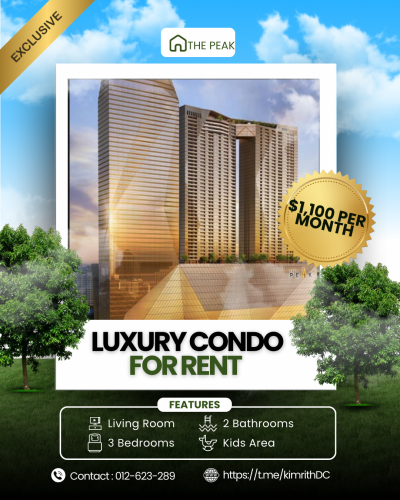 CONDO FOR RENT, 3-BED|2-BATH, THE PEAK