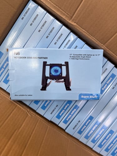 Laptop Stand with Cooling Pad N6