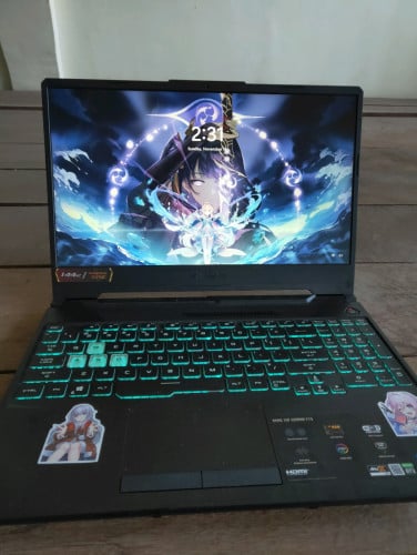 TUF F15 gaming laptop