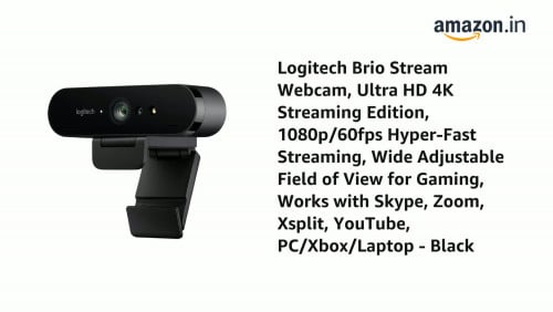 Used Logitech Brio 4k Webcam