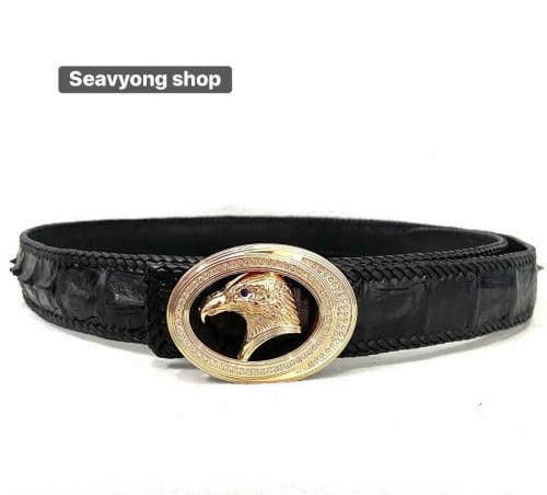 ស្បែកខ្នងក្រពើជាមួយក្បាលឥន្រ្ទី