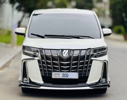 🔥Alphard015🆙023 អូតូទ្វារ3 កៅអុីធំVIPម៉ាស្សា Camara360 ថ្នាំសុីន90% លេងBodykitហេីយ