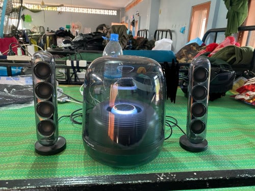 Harman Kardon SoundSticks 4 Bluetooth Speaker System, Black (HKSOUNDSTICK4BLKAM)