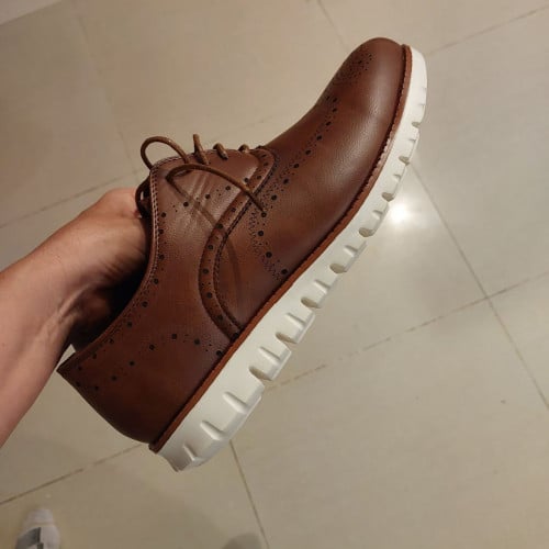 Oxford men's shoes, genuine leather