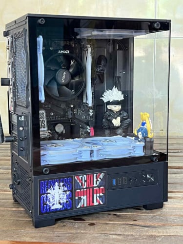 PC Gaming CPU Ryzen 5pro 4650G 6cores 12Threads RAM DDR4 16GB M.2 256GB + HD 500GB