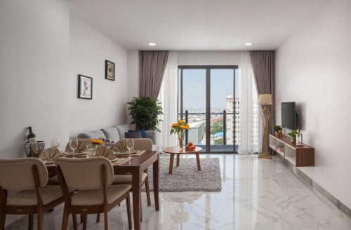 Rustic Tone Apartment Design