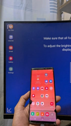 Samsung Note9 ខូចអេក្រង់ចុចបានដូចរូប សម្រាប់ប្រើជា Samsung Dex