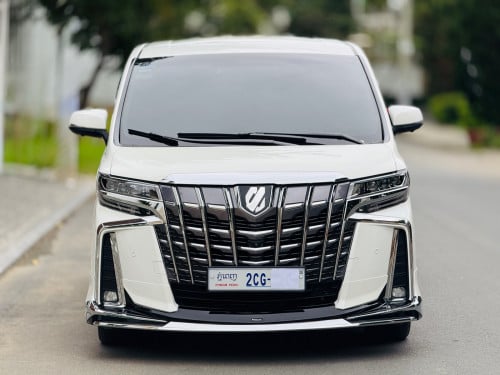 TOYOTA ALPHARD 015 Auto3 Up 023 ក្នុងខ្មៅ 12ម៉ឺនគីឡូហ្សុីន