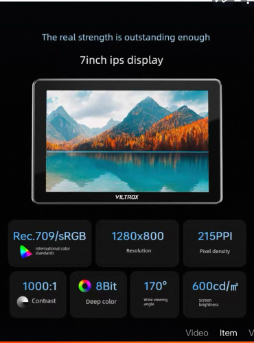 Vitroc monitor 7inch