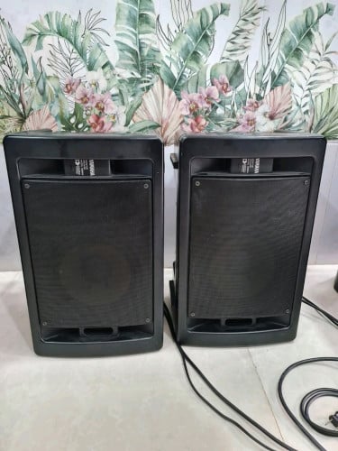 YAMAHA Model MS60S មួយទឹក មួយគូរអំភ្លីជាប់ សំរាប់ដាក់ផ្ទះ ហាង ហាងកាហ្វេអីអេមធ្ងន់