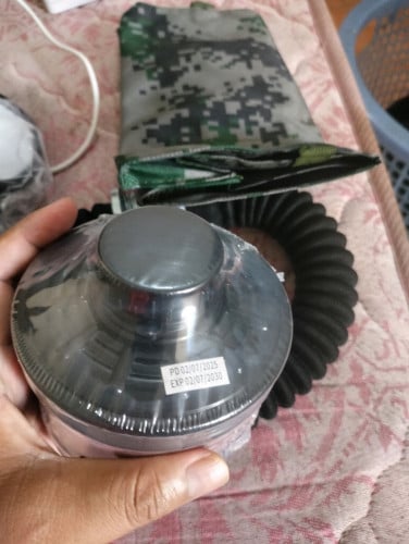 ម៉ាស់ការពារផ្សែងគីមី មានអុកស៊ីសែនដកដង្ហើម ៤ម៉ោង