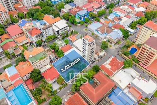 #ForSale 🏙 1,012 Sqm Land – BKK1, Phnom Penh