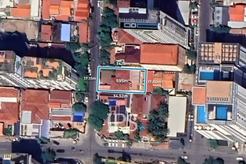 #ForSale 🏙 595 Sqm Land Villa  – BKK1, Phnom Penh