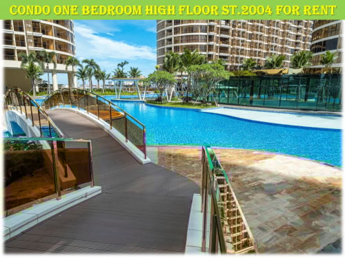 #SCL030 👉 Just Available For Rent ! Condo One Bedroom at Orkide St. 2004 High Floor