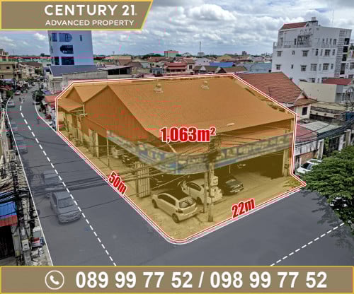 🏠 ដី​ និង ផ្ទះ (កែង) នៅជិតផ្លូវ271 ត្រូវការលក់បន្ទាន់ខ្លាំង