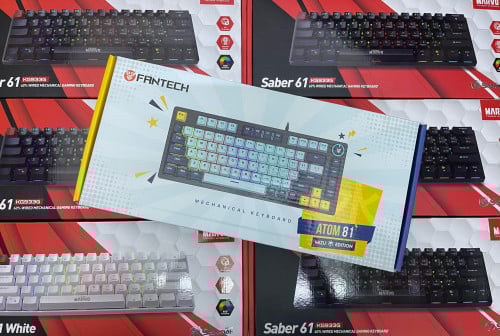 Fantech​ ATOM81 Keyboard mechanical RGB ថ្មី​គុណភាព​ល្អ