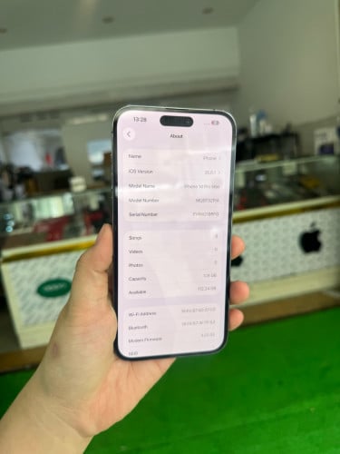 iPhone 14pro max 128G សំណុំហ្សុីន ZP