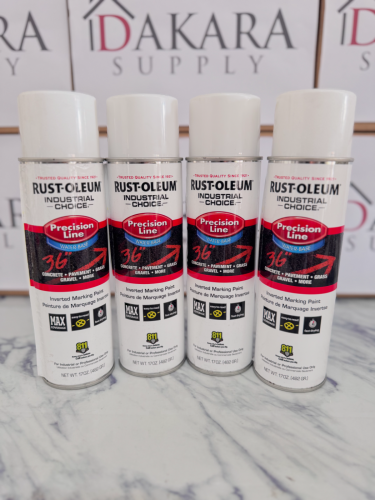 Rust-Oleum Precision Line White – Line Marking Paint (Genuine / Fresh Stock)