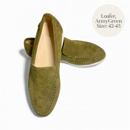 SUMMY Loafer, Army green color