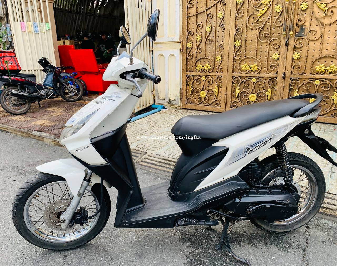 Honda ICON,110,2008,from Japan Have ID cards 🪪 price $380.00 in Tuol ...
