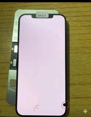 លក់ អេក្រង់ iPhone 12 pro max ជាំតិចដូចរូប 40$