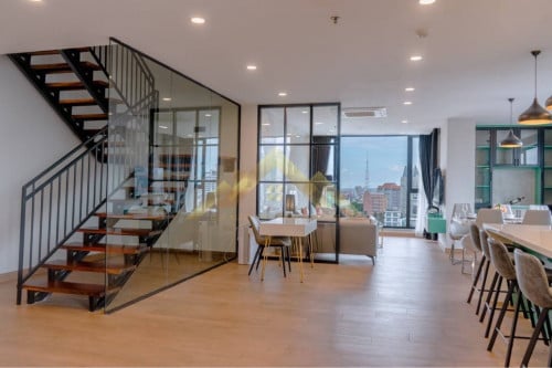 ✨Penthouse 4Bedroom Duplex Luxurious For Rent Toul Kork