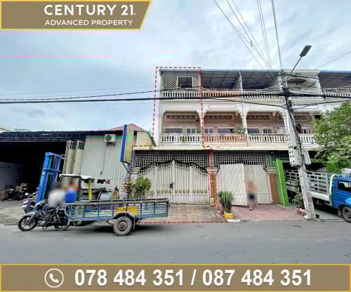 🏠 ផ្ទះល្វែង (ខាង) នៅជិតផ្សារអូឡាំពិក ត្រូវការលក់បន្ទាន់ខ្លាំង