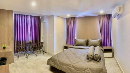💁‍♂️ Service apartment for rent 💲 Special price : 260$/month ➡️ Type Studio 🛌