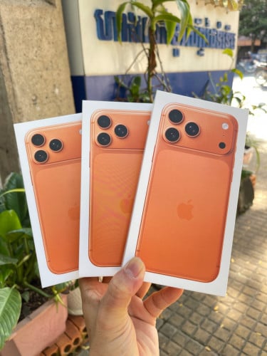 17 Pro Max no active LL/A eSIM Orange & Blue ថ្មីប្រអប់តម្លៃពិសេសជូន