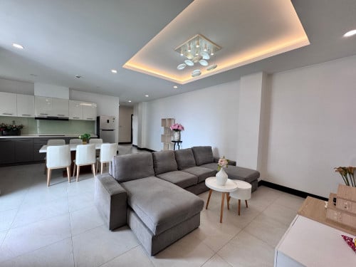 3BR Service Apt For Rent- Near Calmet Hospital, Daun Penh