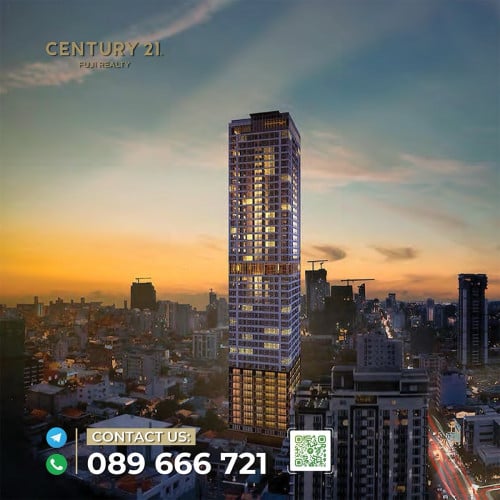 For Sale: Brand New Corner 2bedroom Unit at J-Tower 2 BKK1