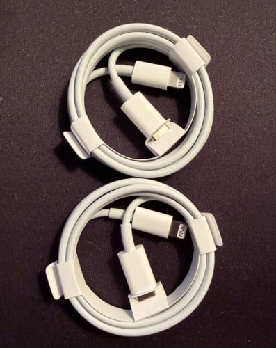 Genuine APPLE USB-C to Lightning Cables 3.3ft (1M) for IPhone X, 12, 13, 14