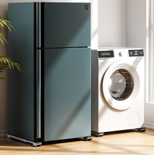 New Model 2025 Washing machine base bracket, refrigerator riser, storage rack with casters