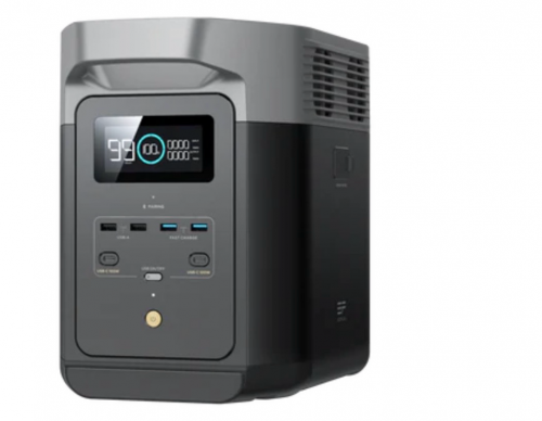 Power station ecoflow delta 2 ថ្មី 98% កំលាំង 1 kWh fee កាបូប តម្លៃ 30$