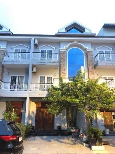 Villa  borey vimean Phnompenh for rent 598 ផ្លូវជាសុផារ៉ា
