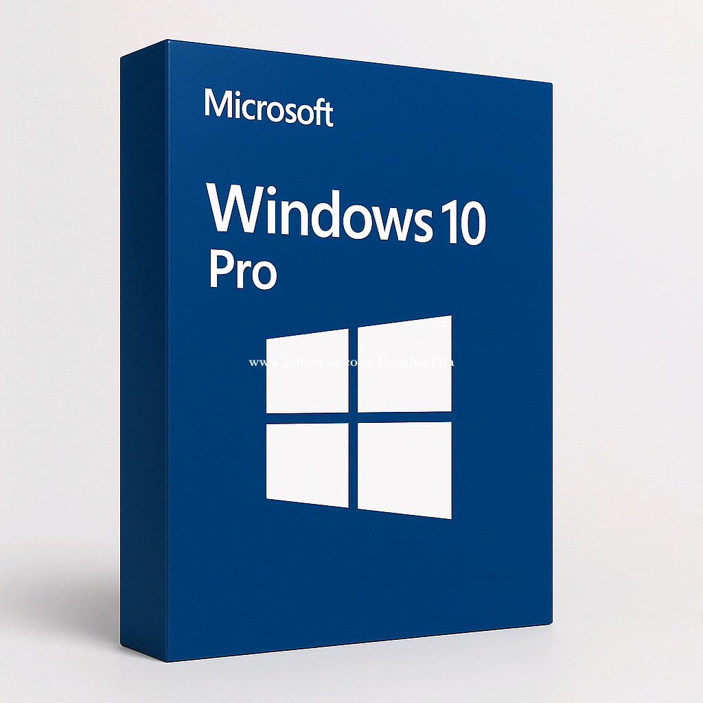 Microsoft Windows 10 Pro price $15.00 in Ou Baek K'am, Saensokh, Phnom ...