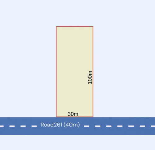 ដីលក់លើផ្លូវ261(40m)
