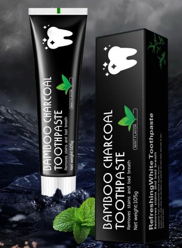 ថ្នាំដុសធ្មេញធ្យូងឫស្សី Bamboo Charcoal Toothpaste