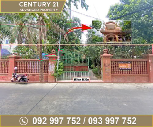 🏘ដីនិងផ្ទះវីឡា (Villa) នៅជិតផ្សារទំនើបសិនជូរី ផ្លាហ្សា ត្រូវការលក់បន្ទាន់ខ្លាំង