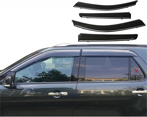 ford explorer 2011-18 window ការពារទឹកភ្លៀងលើបង្អួច