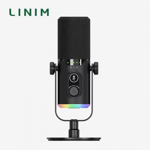 LINIM PD12 USB/XLR Dynamic Microphone Kit with RGB