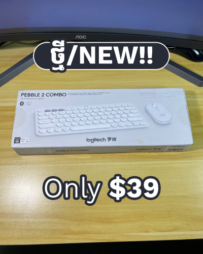 Logitech Pebble 2 Combo | ថ្មី | NEW