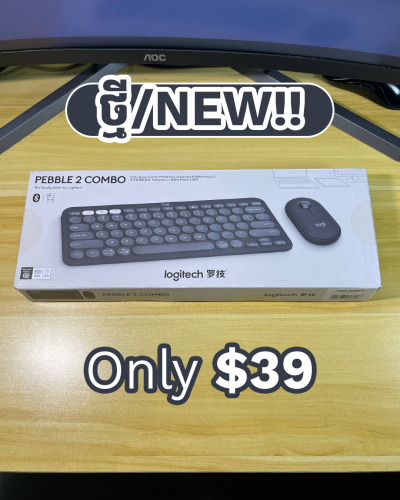 Logitech Pebble 2 Combo | ថ្មី | NEW