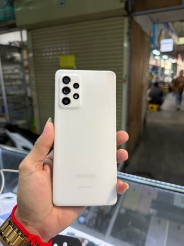 Samsung A52 128G Ram8G Sim2 ក្រុមហ៊ុន សានុំស្រុីនដាន
