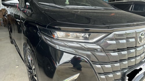 TOYOTA ALPHARD 015UP24 ឡាន​ស្លាក​លេខ​ពណ៌​ខ្មៅ​ក្នុង​ខ្មៅ​អូតូ​3