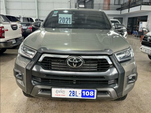 Toyota Hilux Rally 2021Full option ឆ្វេងសុីនចូលតាមក្រុមហ៊ុន Toyota