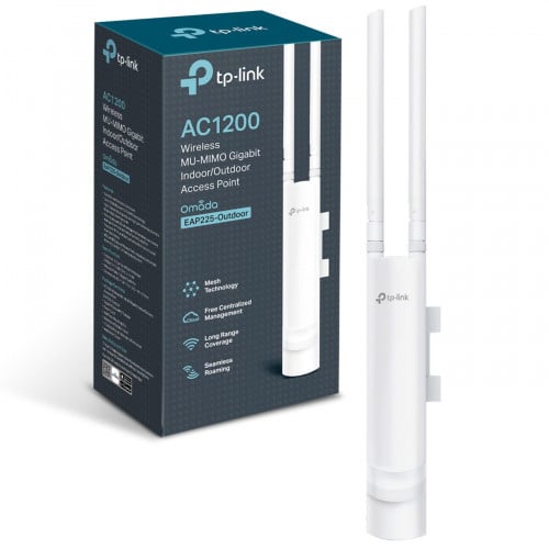 TP-Link EAP225-Outdoor AC1200 Wireless MU-MIMO Gigabit Indoor/Outdoor Access Point