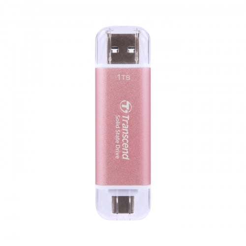 Transcend 1TB, Portable SSD ESD310P, USB 10Gbps, Type C/A (R/W Up to 950MB/s) TS1TESD310P