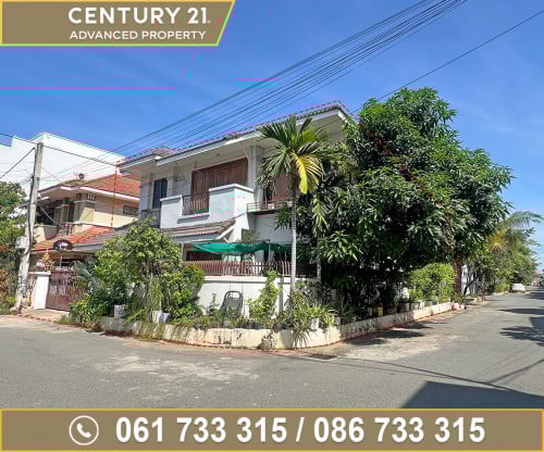 🏘 ផ្ទះវីឡា កែង(Villa) ក្នុងបុរី អ៊ែតវូត ជិតក្រសួងពាណិជ្ជកម្ម ត្រូវការលក់បន្ទាន់ខ្លាំង